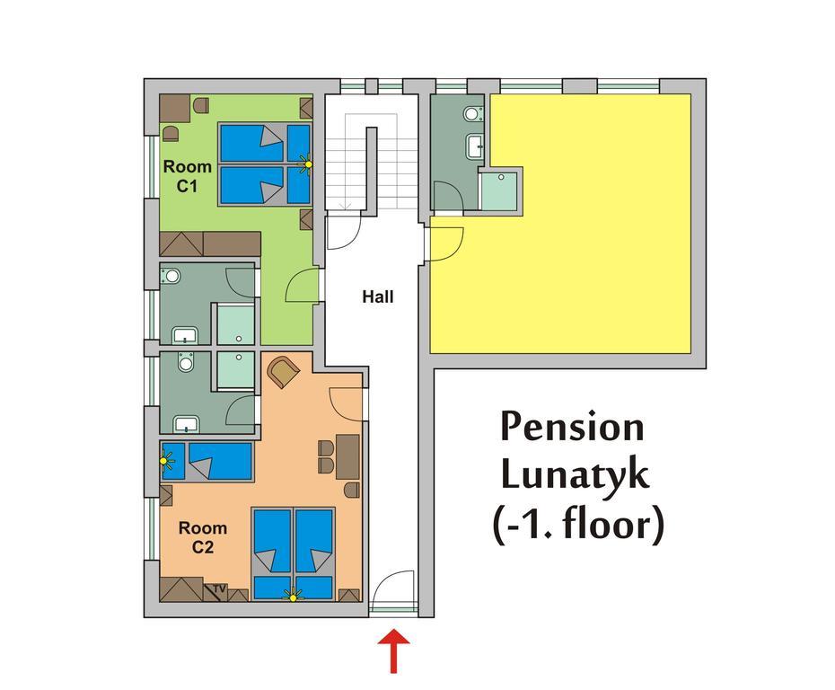 Pension Lunatyk Liptovský Mikuláš Eksteriør billede